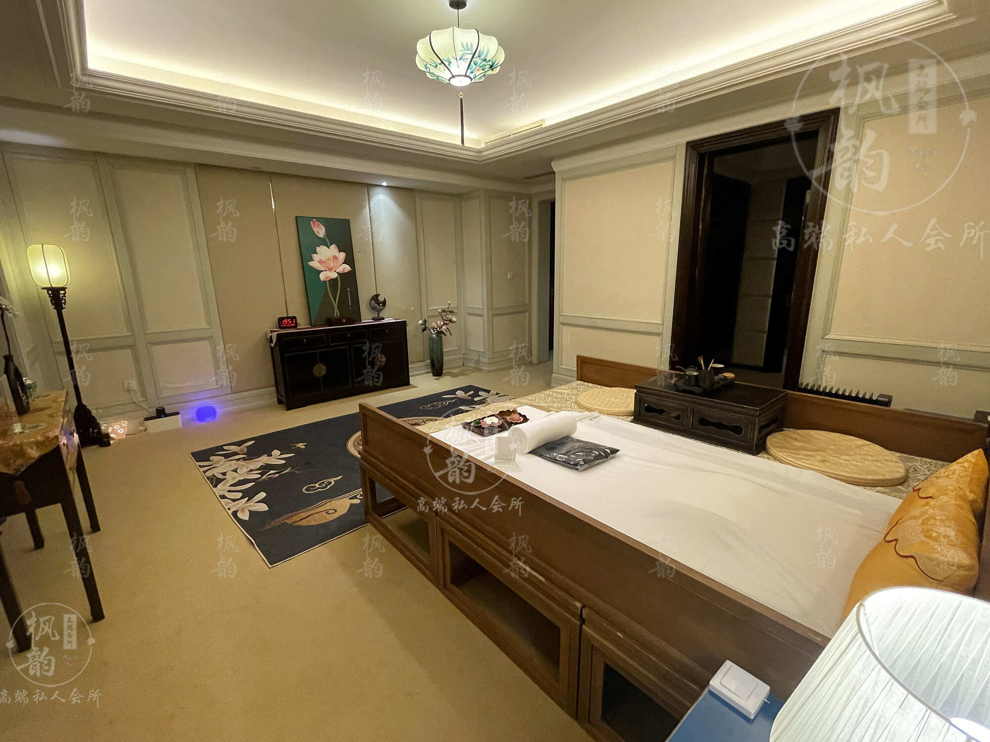 南通天津渔阳鼓楼人气优选沐足会馆房间也很干净，舒适的spa体验